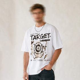 Distressed Target Cyberpunk Tee